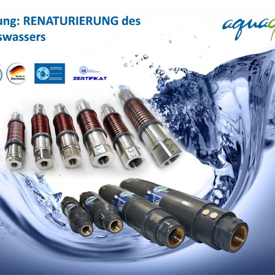 aquaSpin Wasserrenaturierungs Technologie