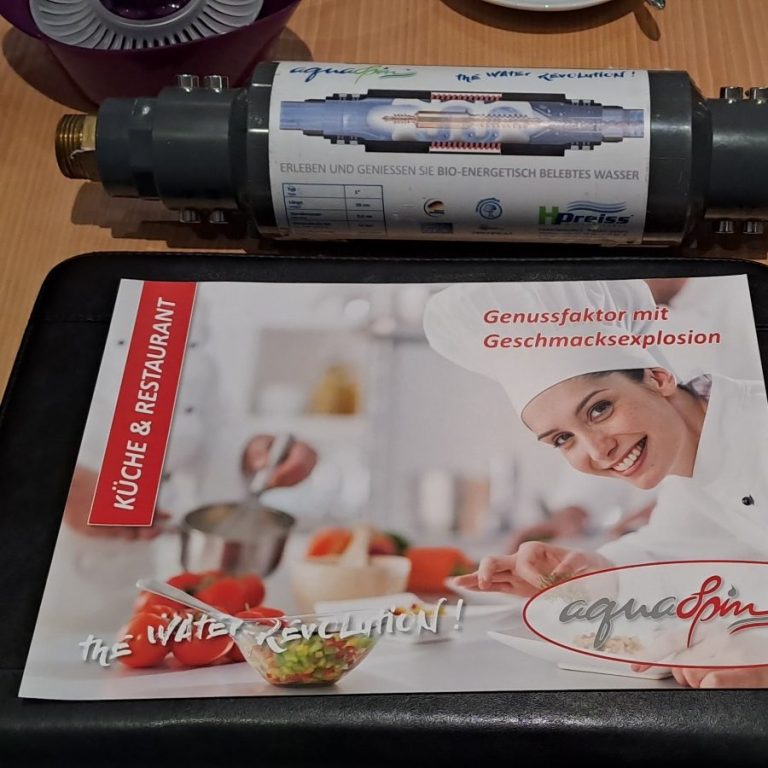 aquaSpin Restaurant & Küchen Wasserveredelung