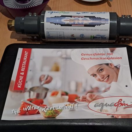 aquaSpin Wasser Geschmacksexplosion erleben